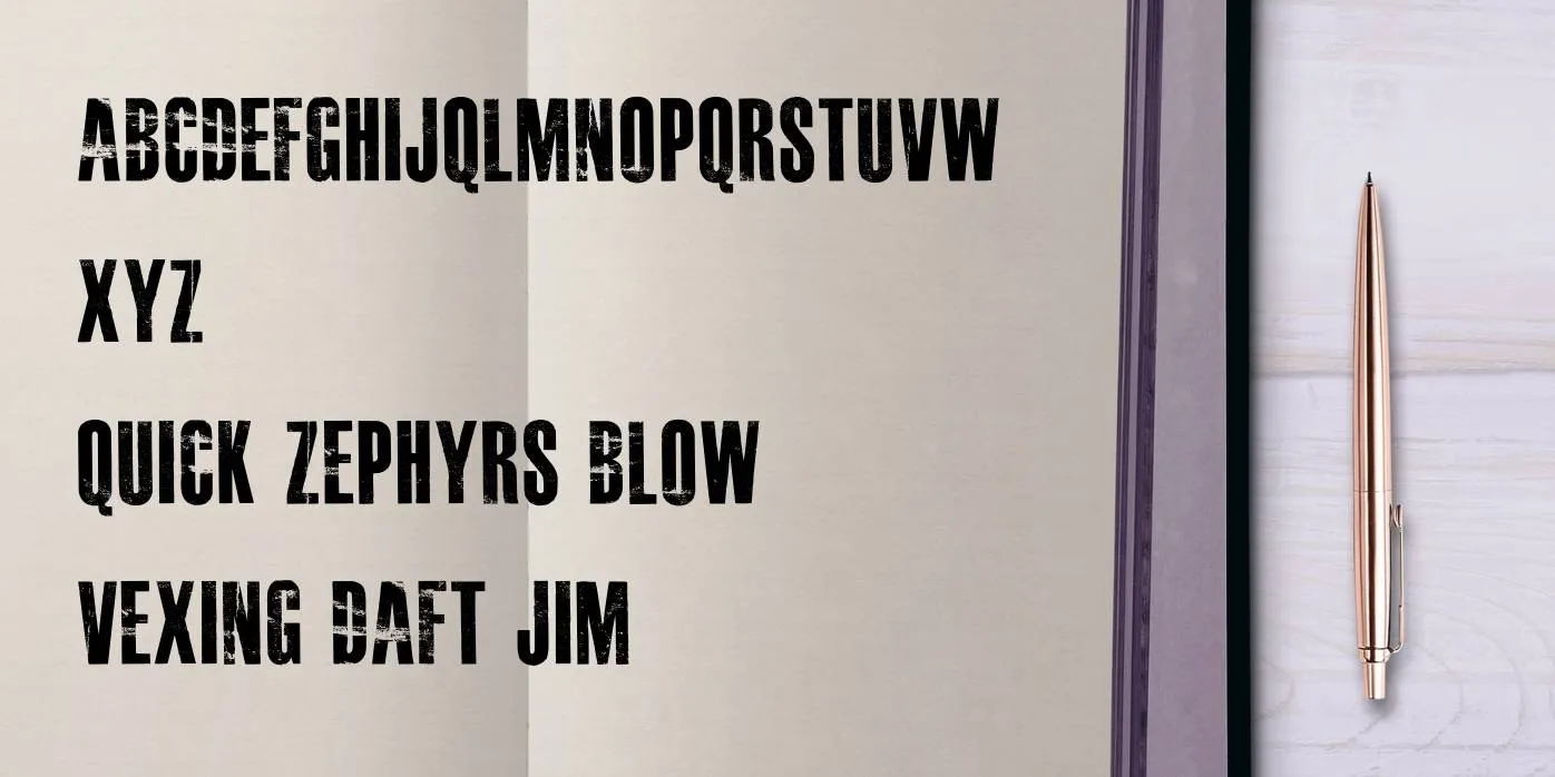 Masterplan Font Preview