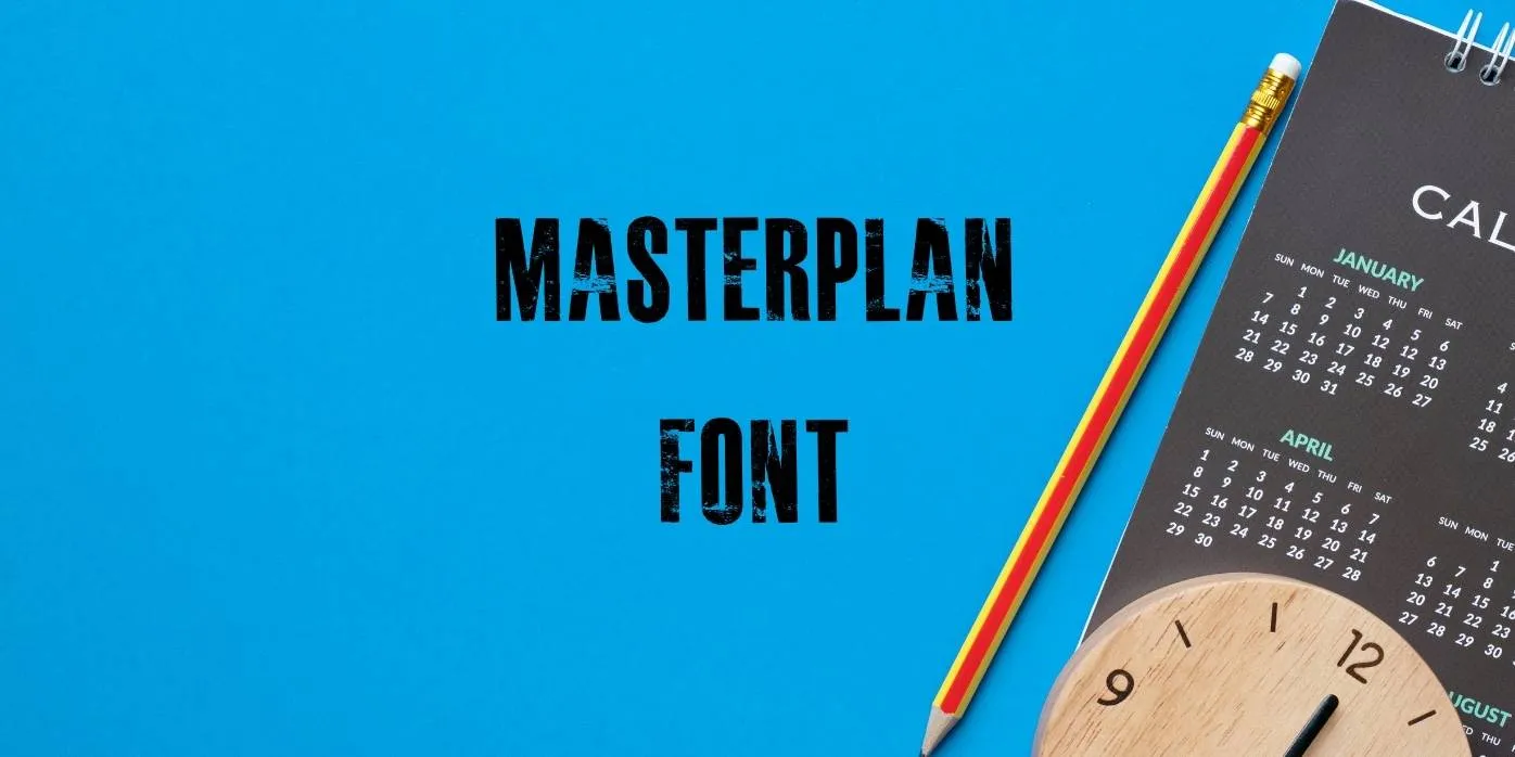 Masterplan Font
