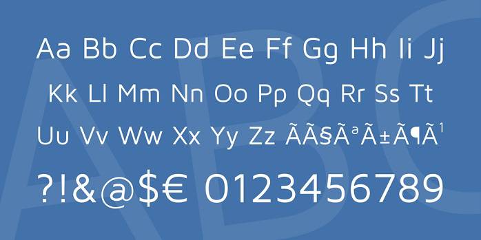 Maven Pro Font Preview