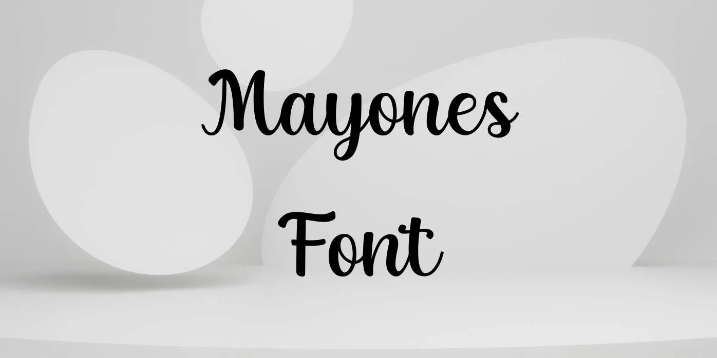 Mayones Font