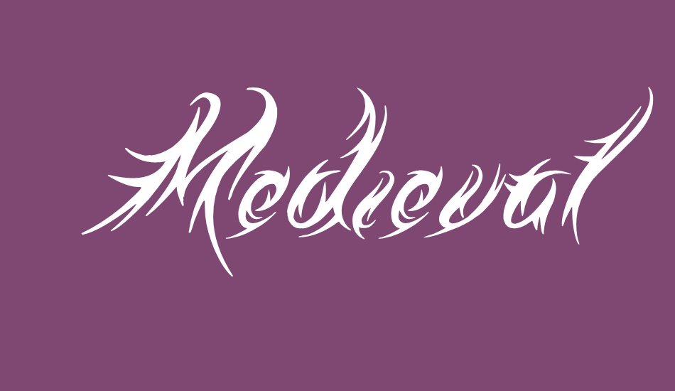 Medieval Queen Font
