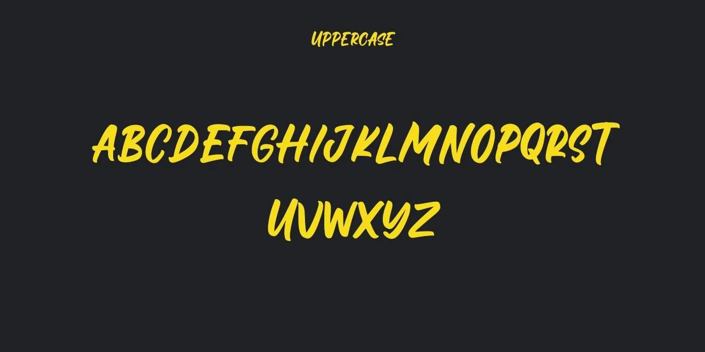 Megaloman Font Preview