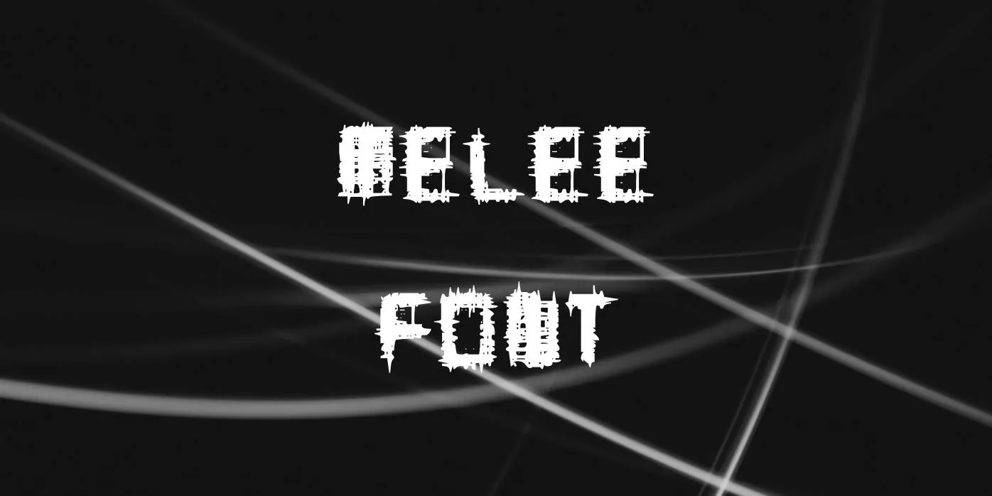 Melee Font
