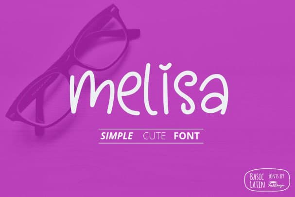 Melisa Fun Font