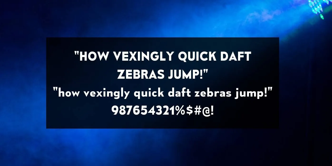 Mesmerize Font Preview