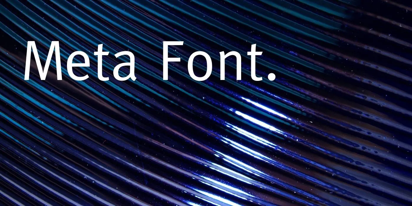 Meta Font