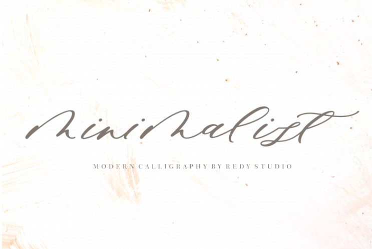 Minimalist Font