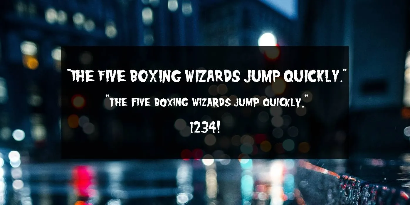 Misfits Font Preview