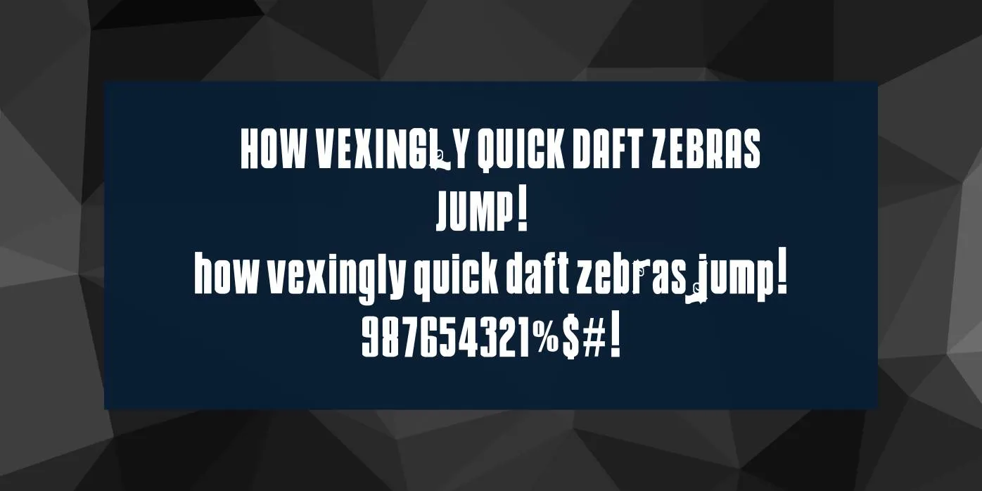 Mobsters Font Preview