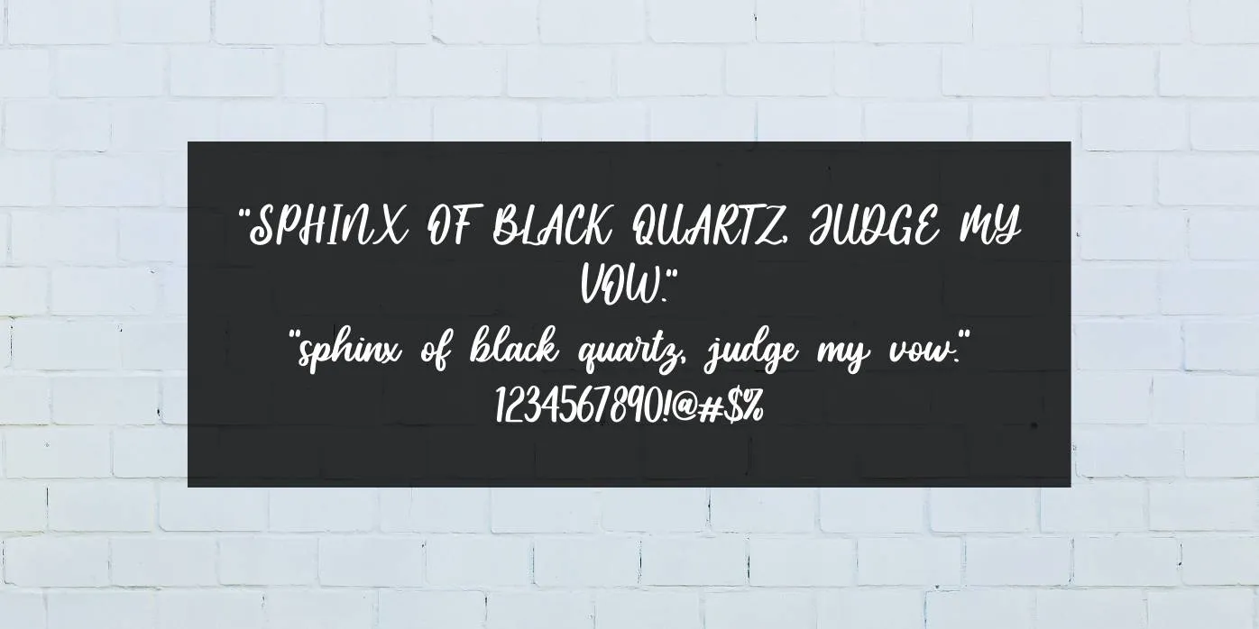 Monday Font Preview