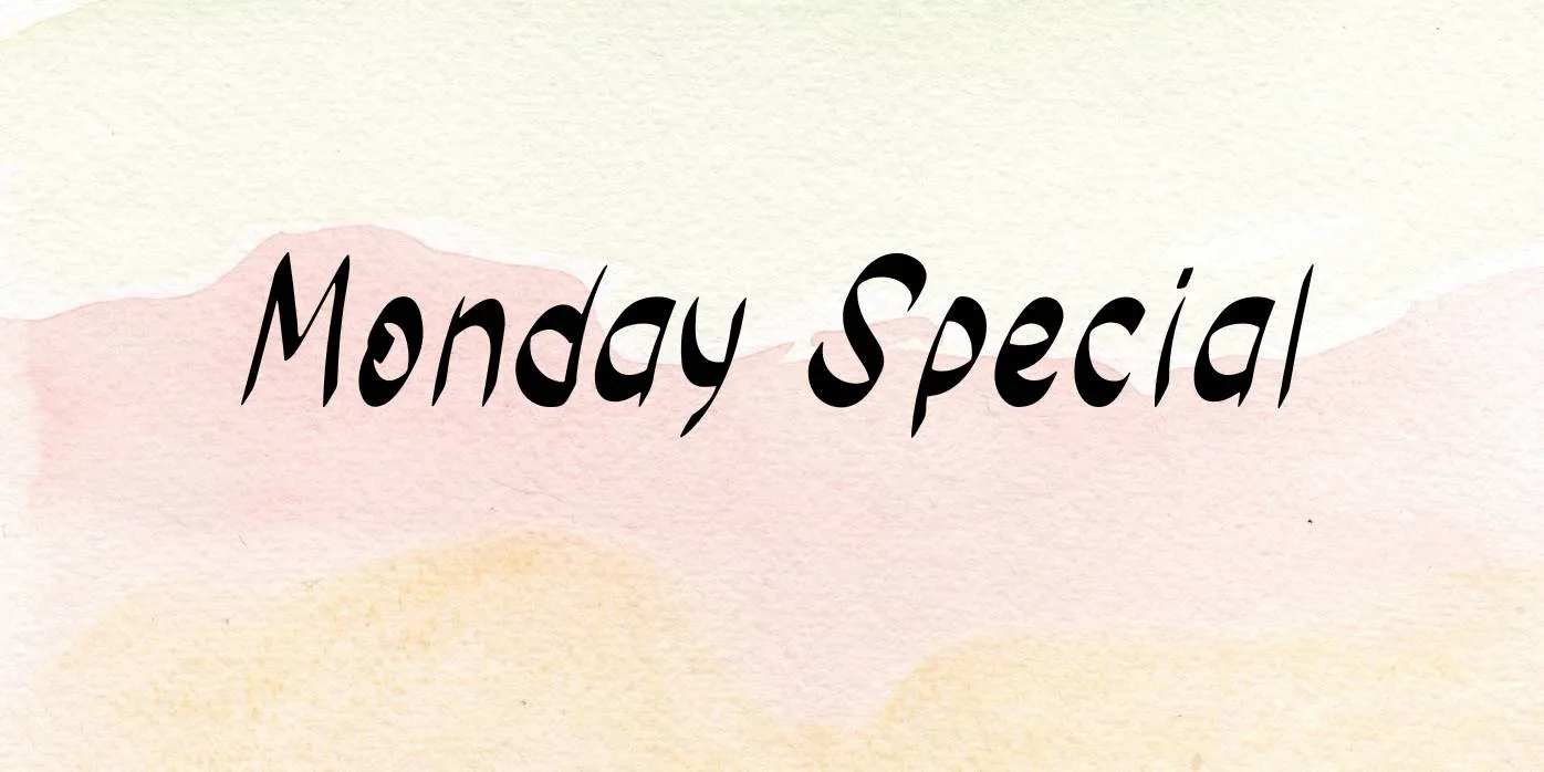 Monday Special Font