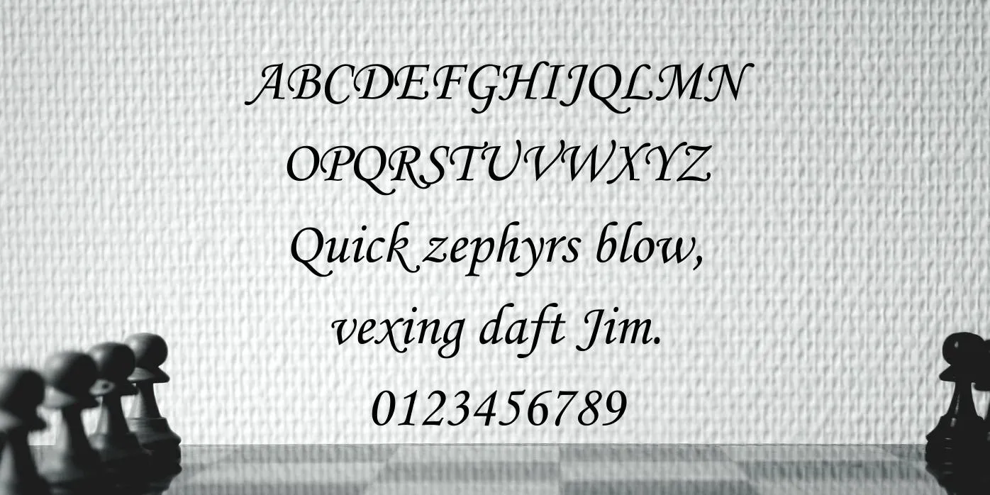 Monotype Corsiva Font Preview