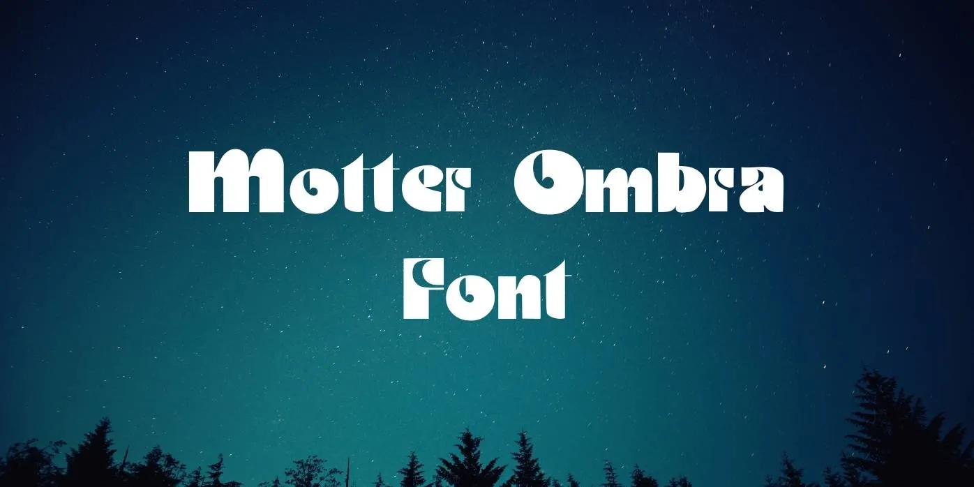 Motter Ombra Font