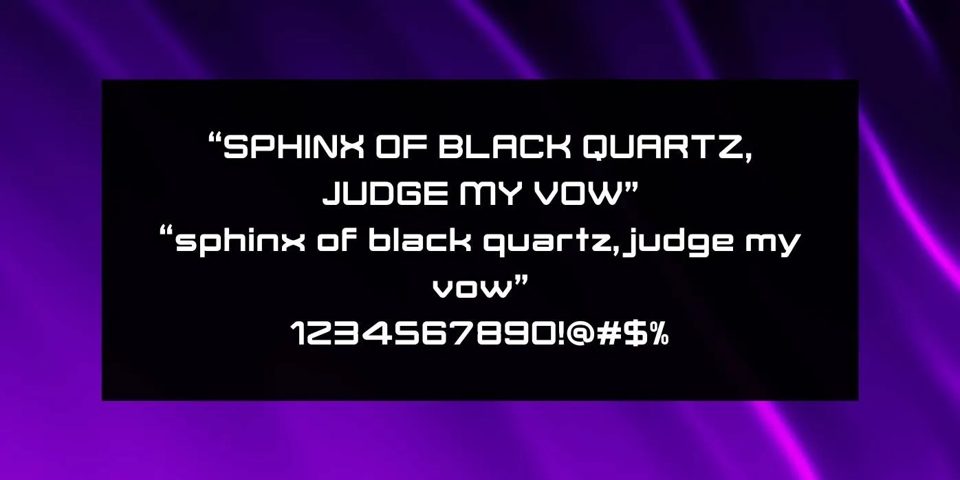 Move X Font Preview