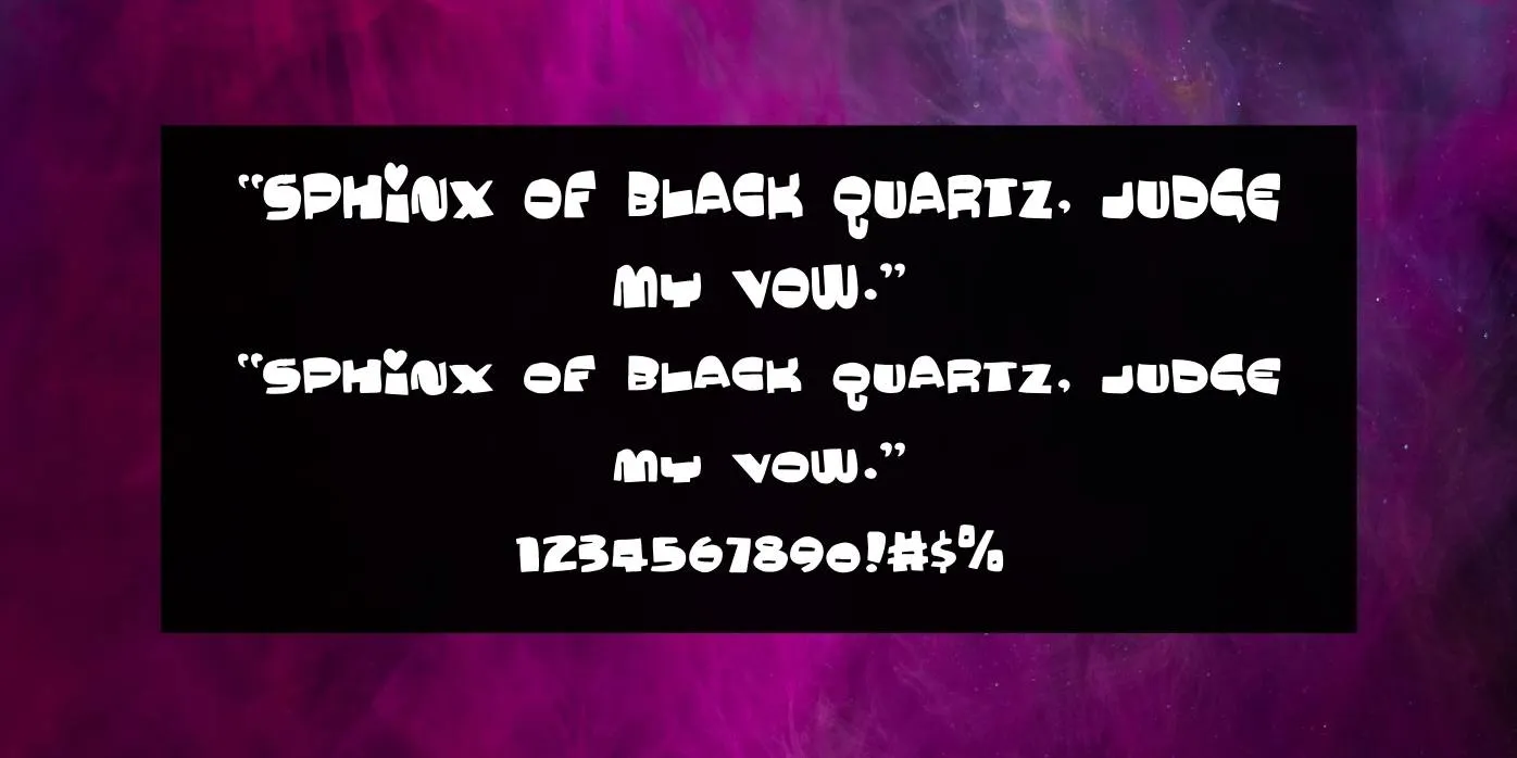 Mucho Macho Font Preview