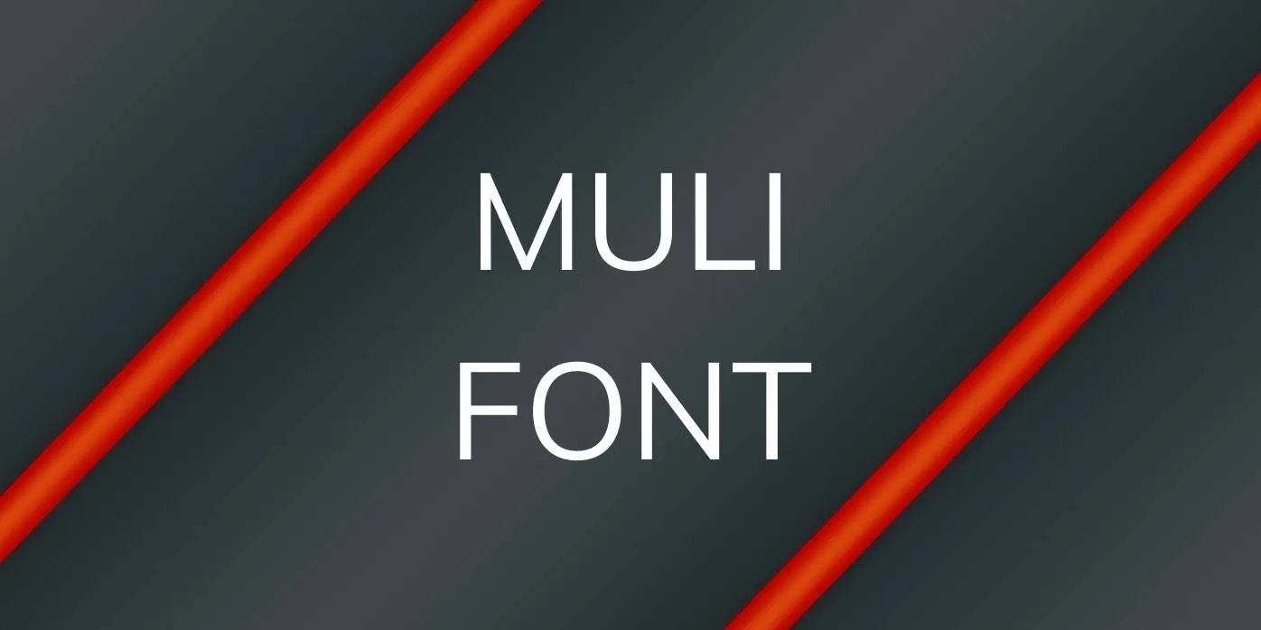 Muli Font