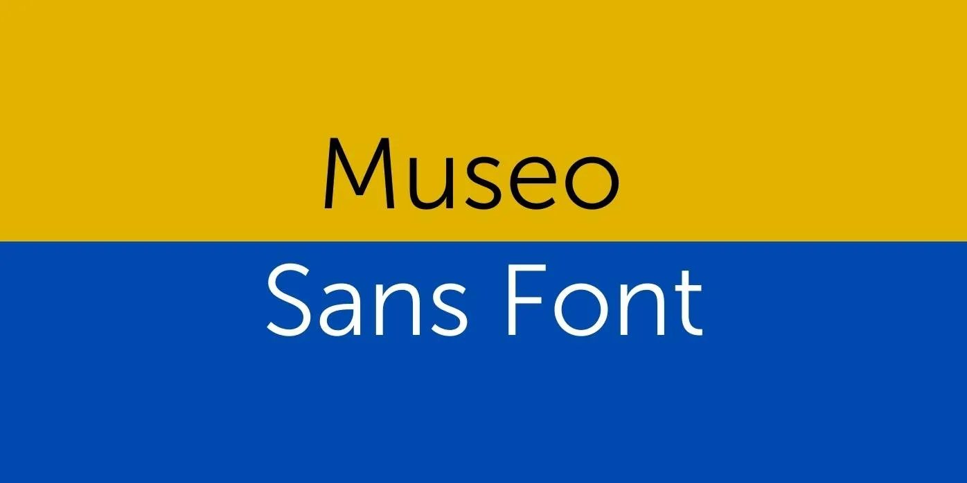 Museo Sans Font