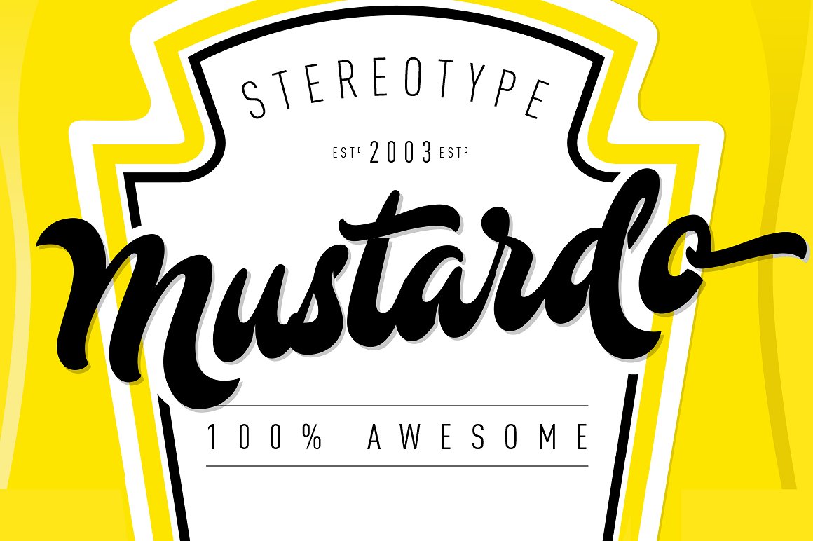 Mustardo Script Font