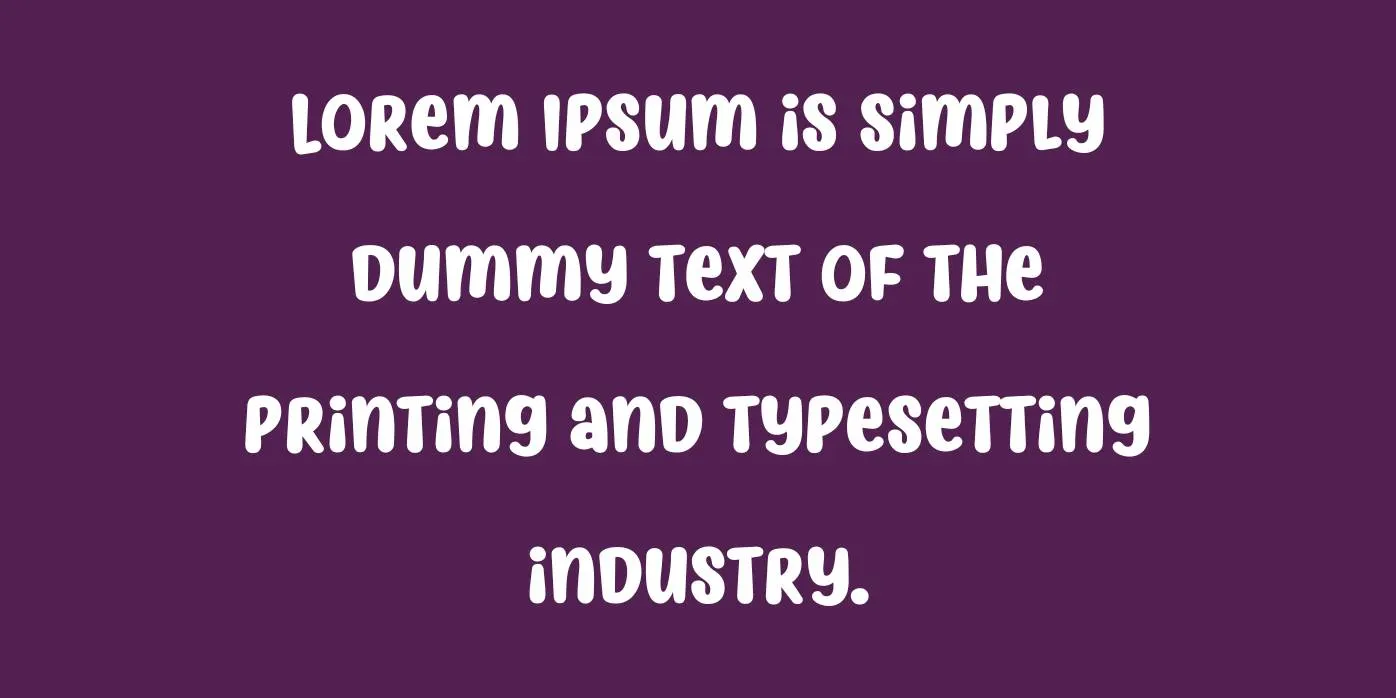 Myfrida Font Preview