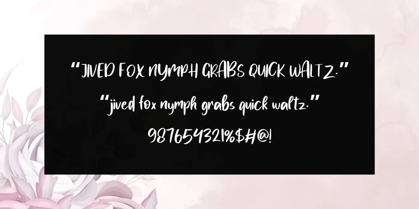 MyLove Font Preview