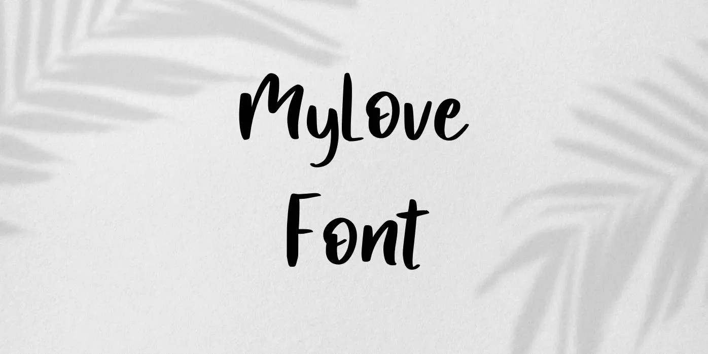 MyLove Font