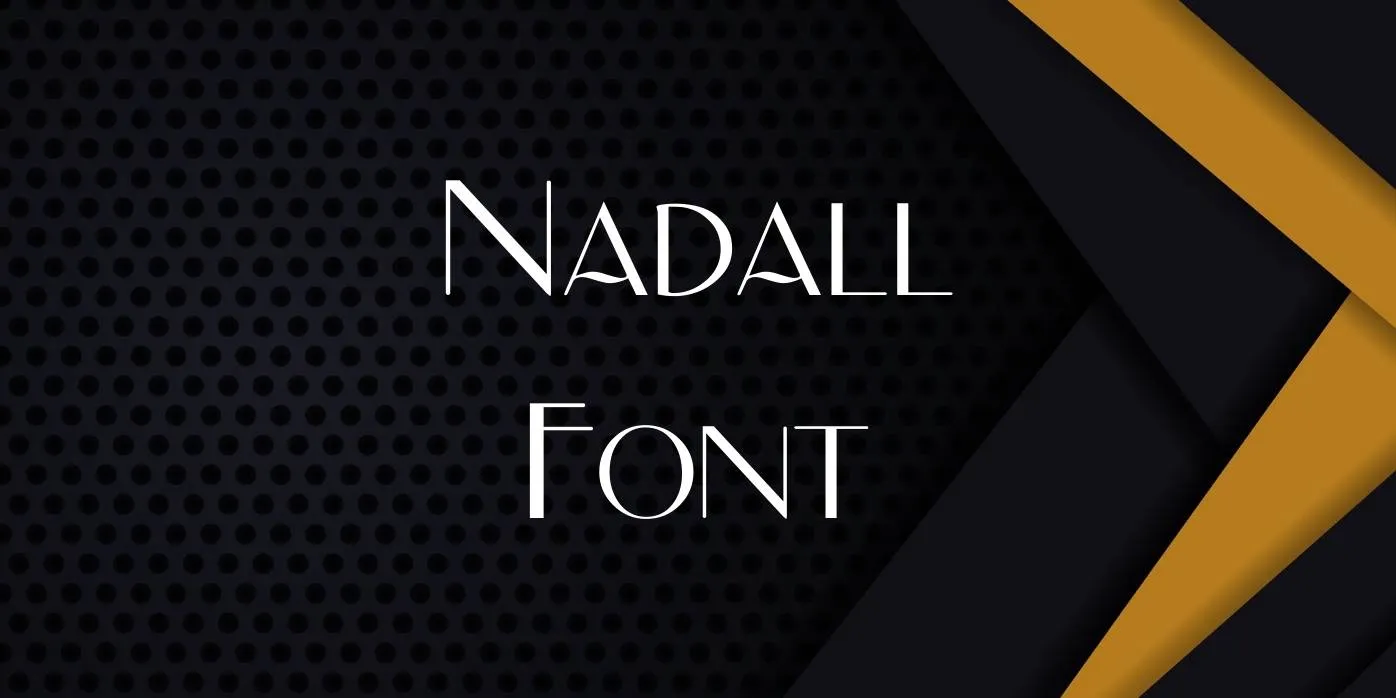 Nadall Font