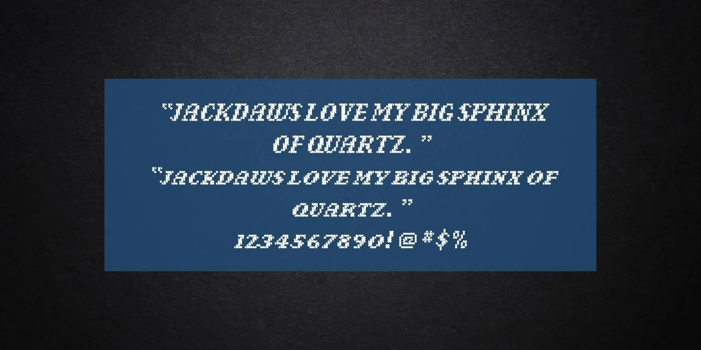 Narly Font Preview