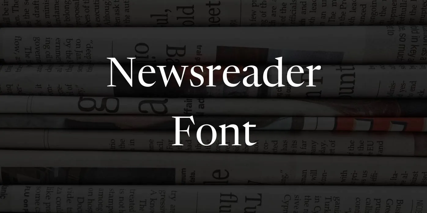 Newsreader Font