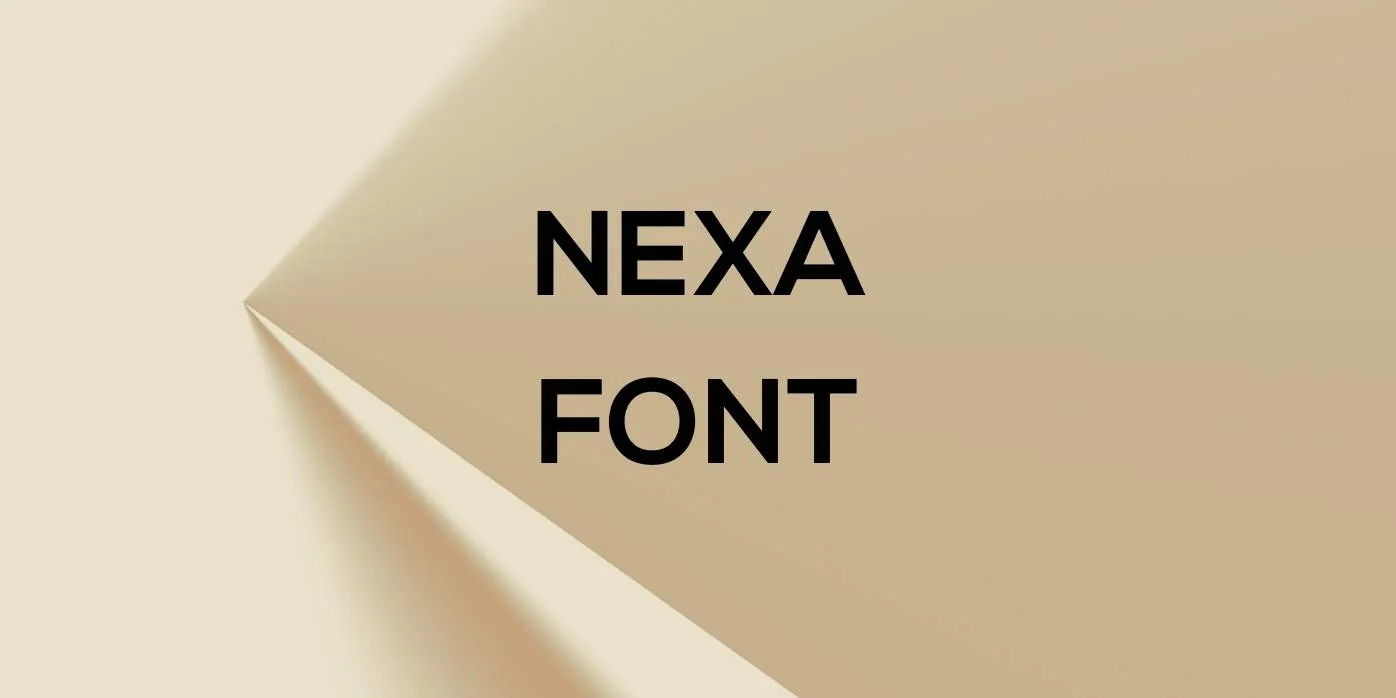 Nexa Font