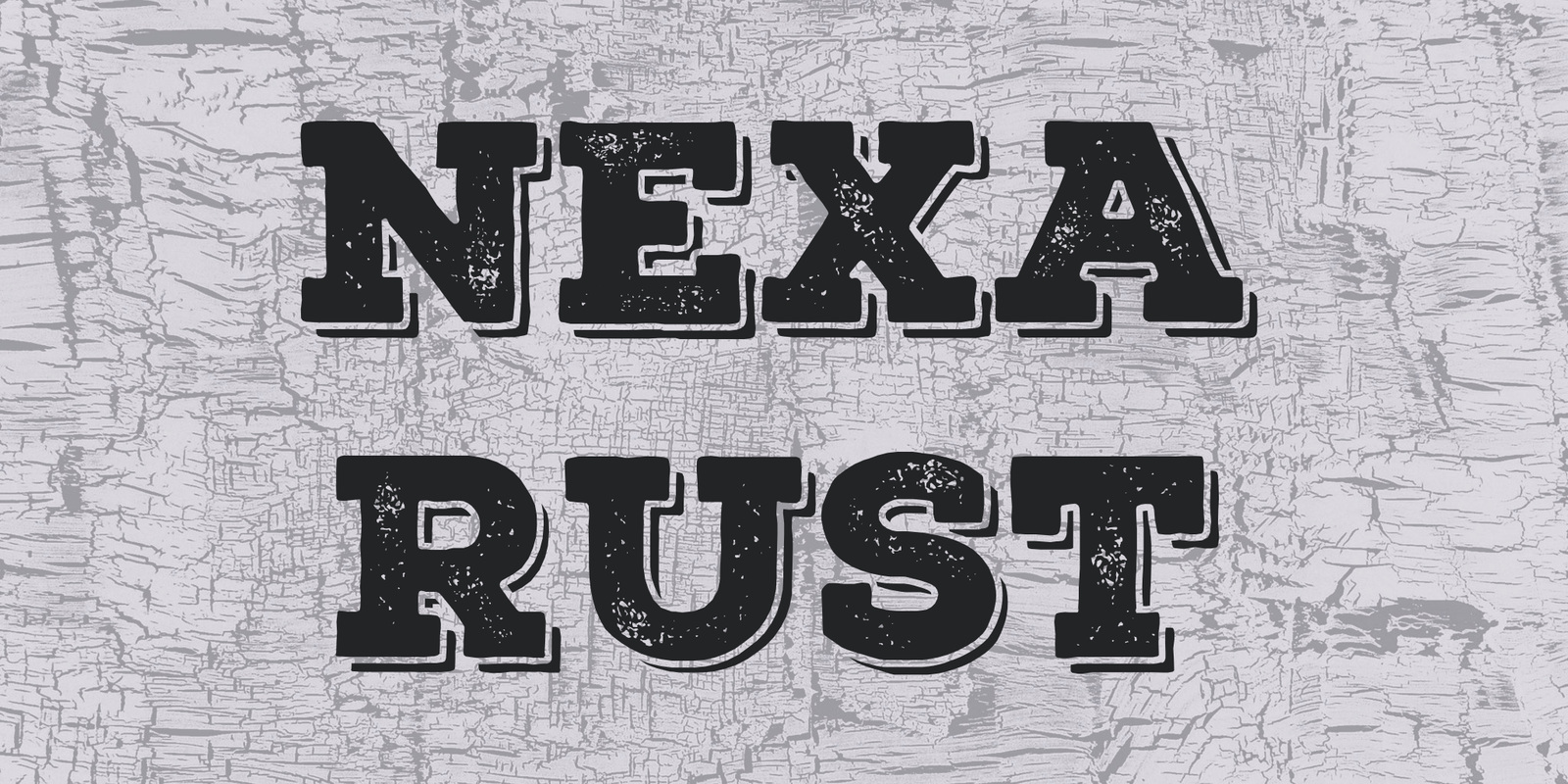 Nexa Rust Font Preview