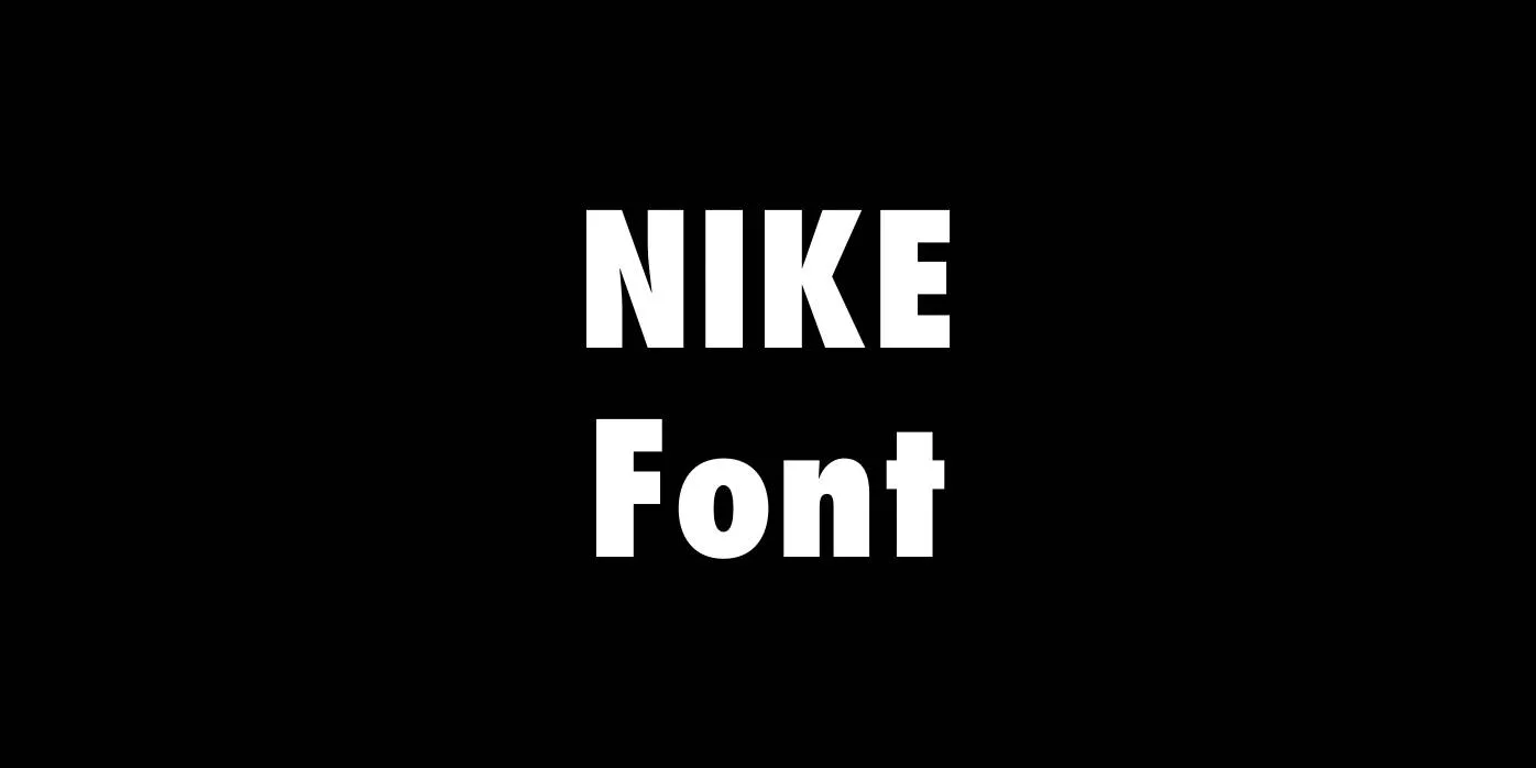 Nike Font