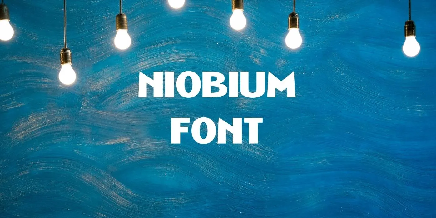Niobium Font