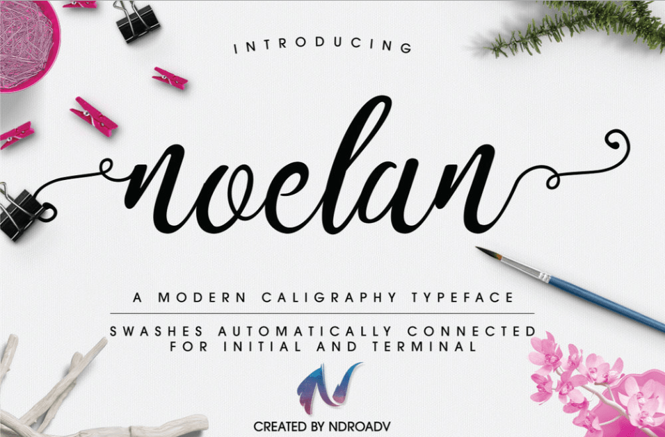 Noelan Script Font