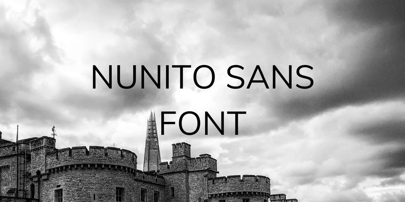 Nunito Sans Font