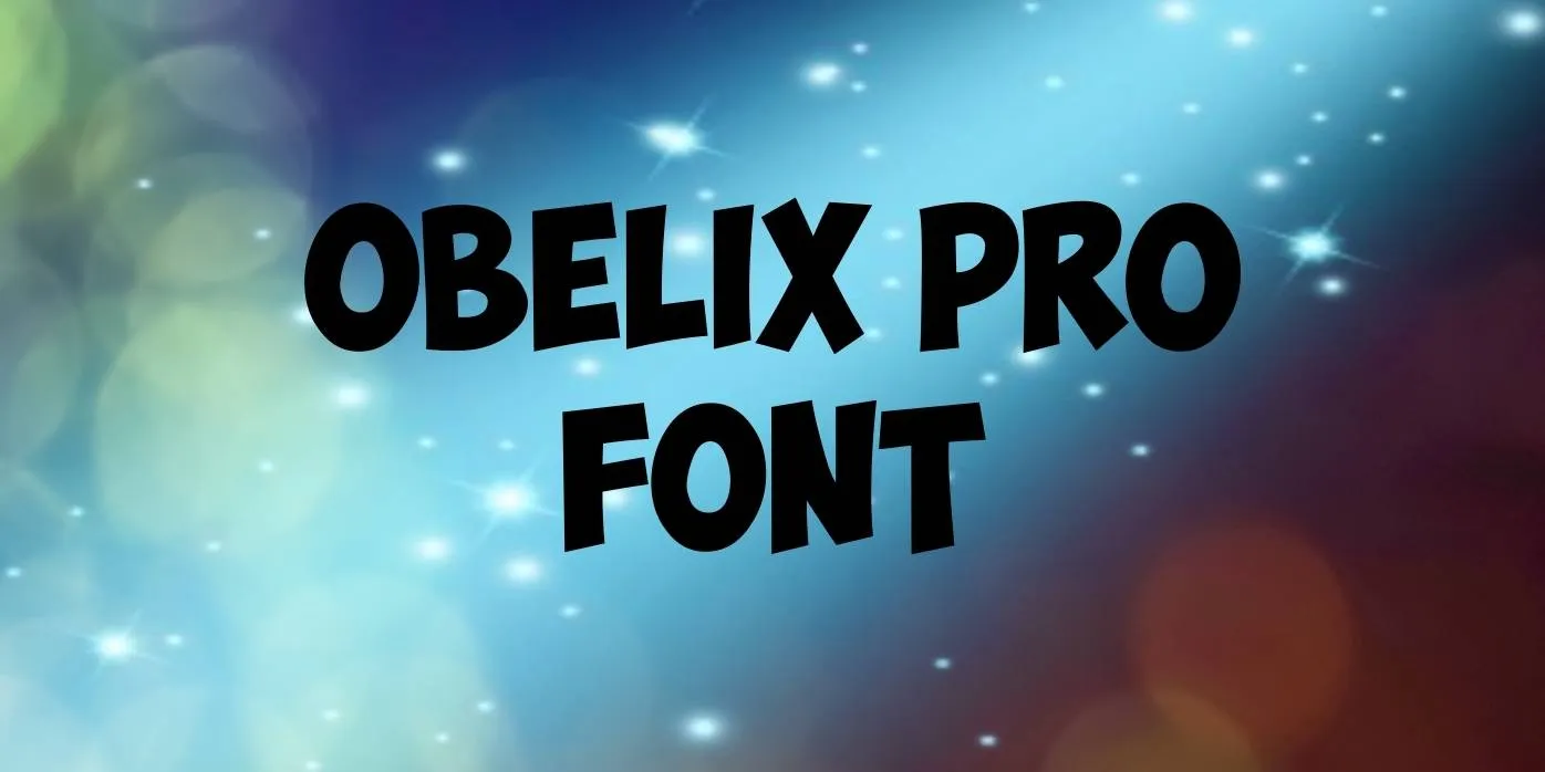 Obelix Pro Font