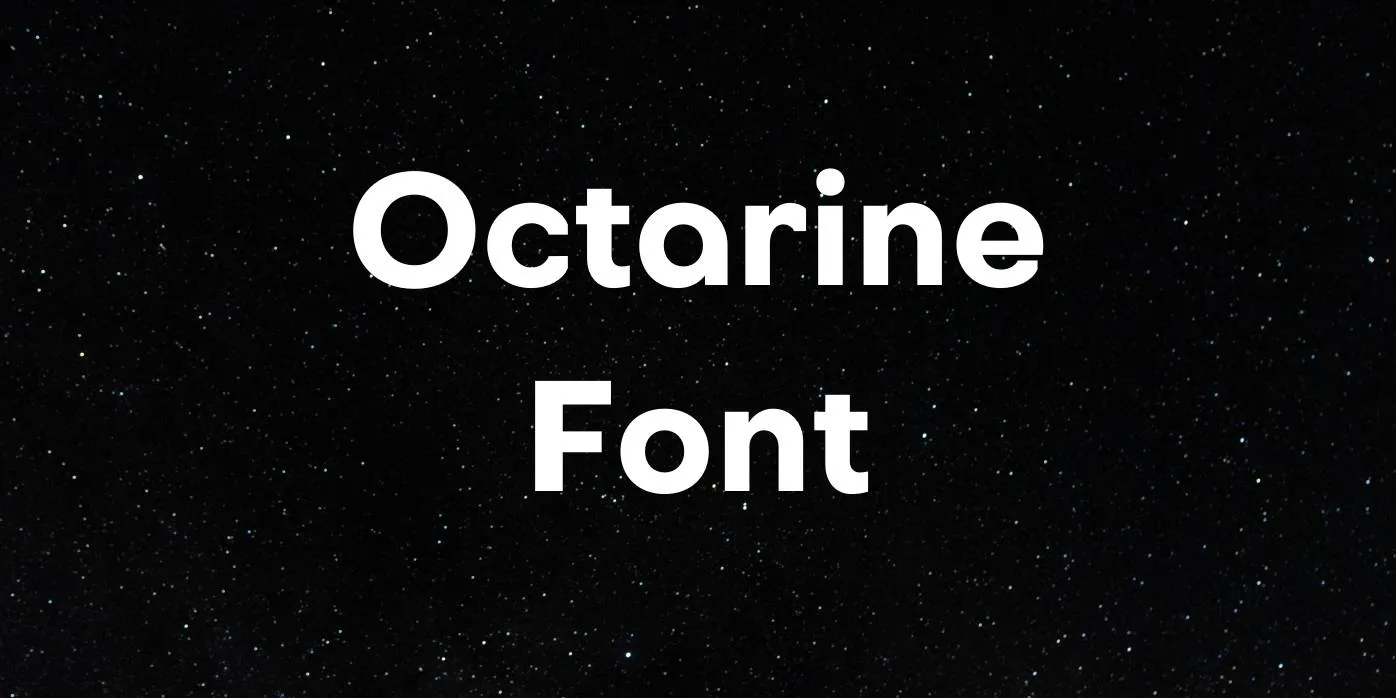 Octarine Font