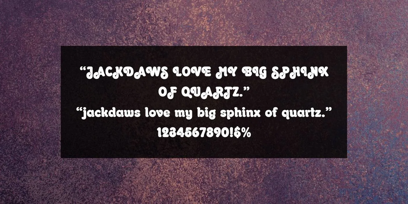 Octothorpe Font Preview