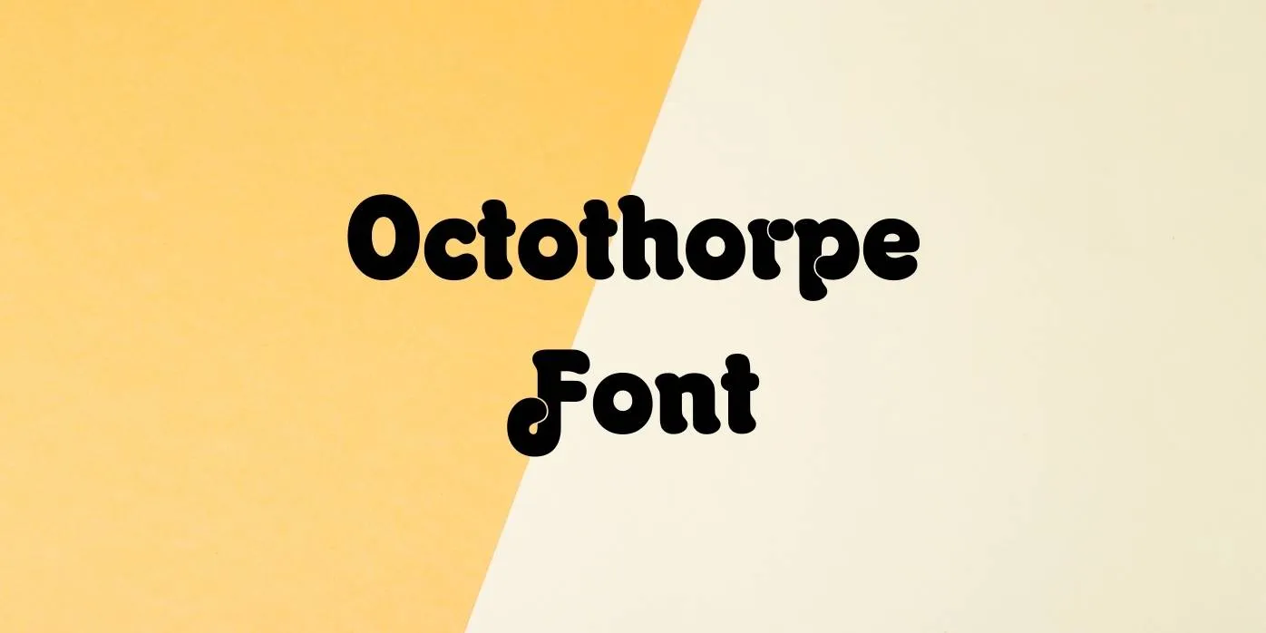 Octothorpe Font