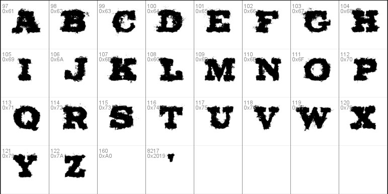 Ol Cowboy Font Preview