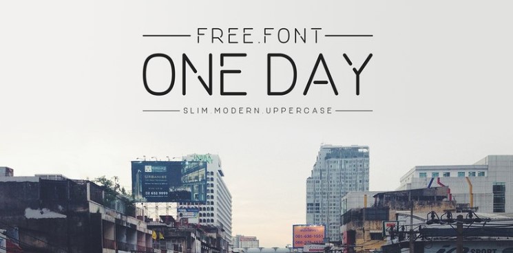 Oneday Font