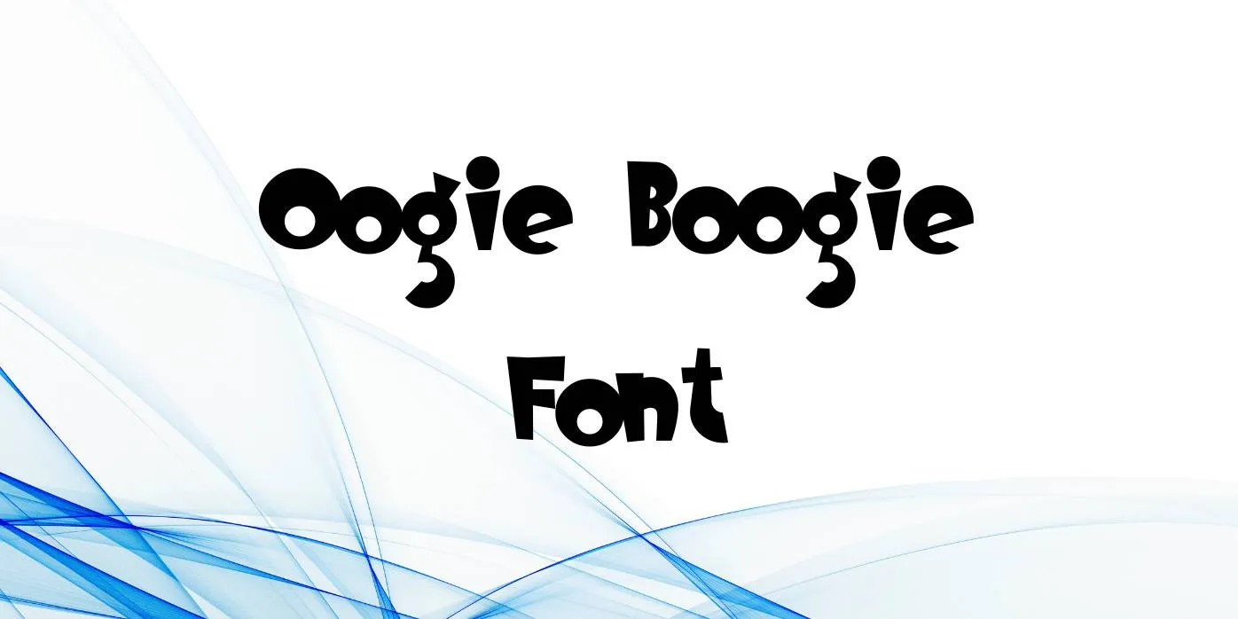 Oogie Boogie Font