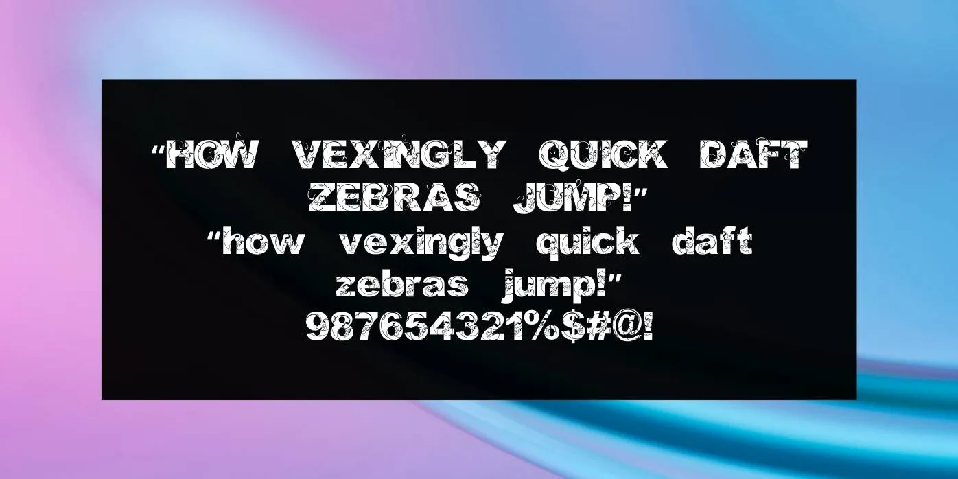 Orial Font Preview