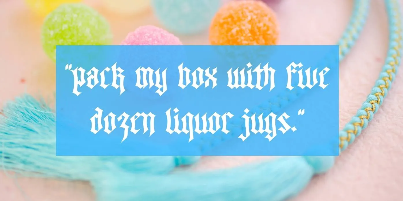 Original Gangsta Font Preview