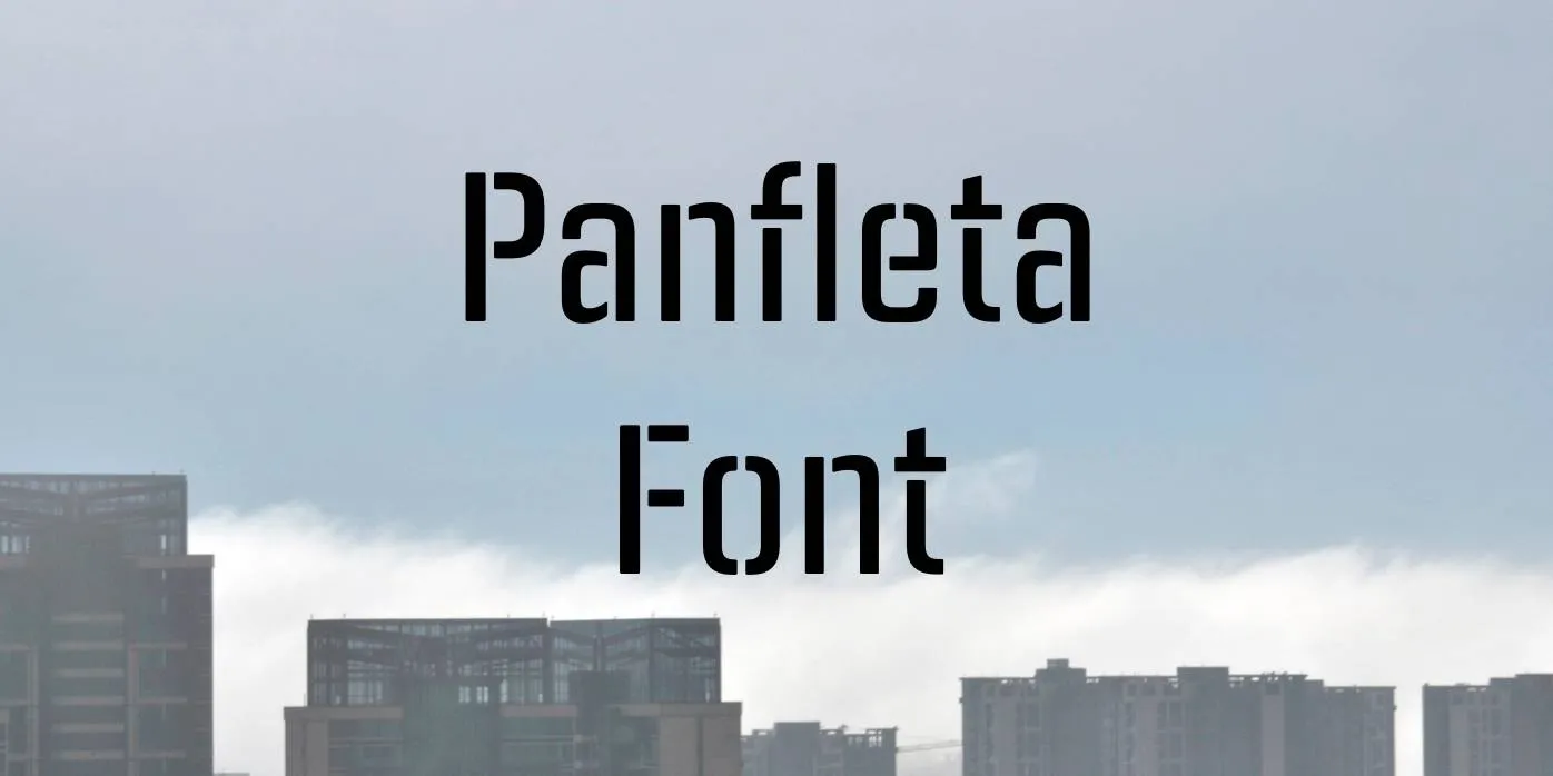 Panfleta Font