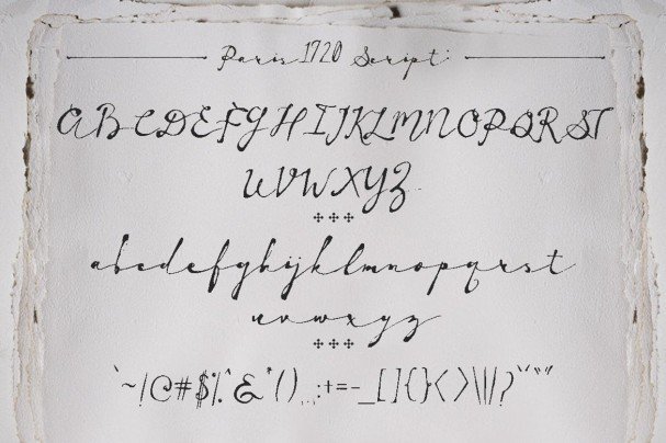 Paris 1920 Font Preview