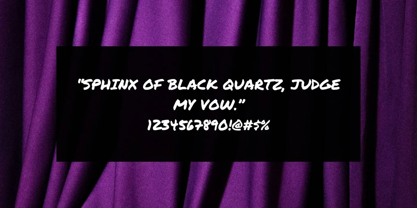 Permanent Waves Font Preview