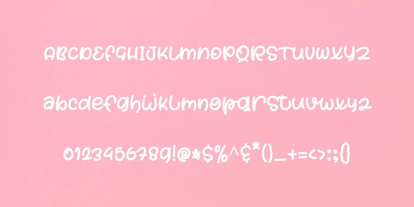 Piece of Cake Font Preview