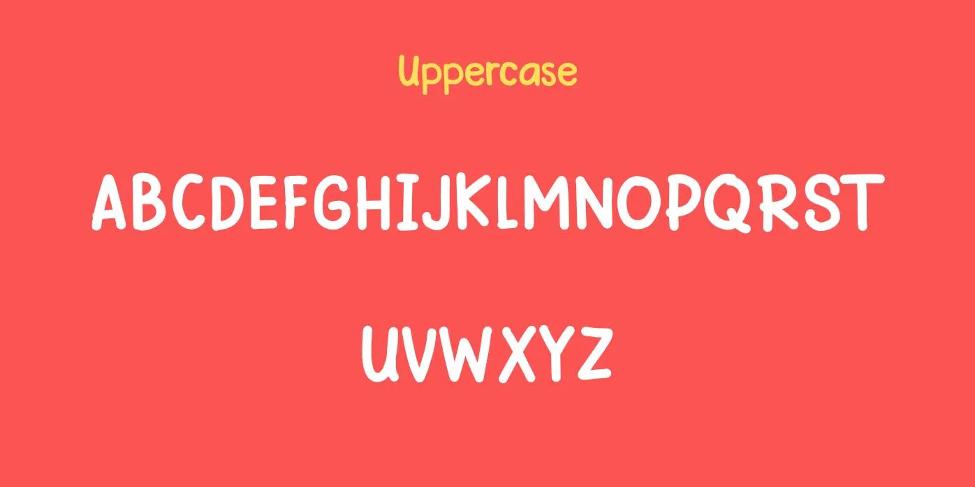 Pink Chicken Font Preview