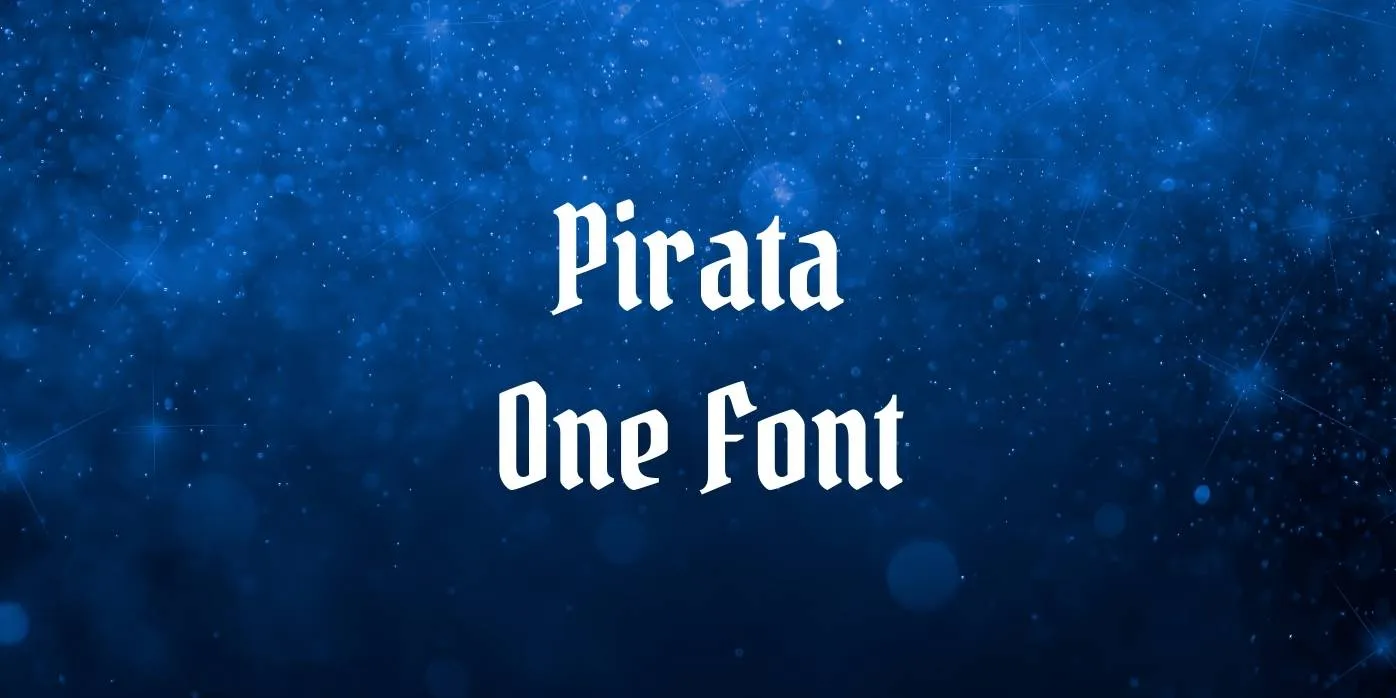 Pirata One Font