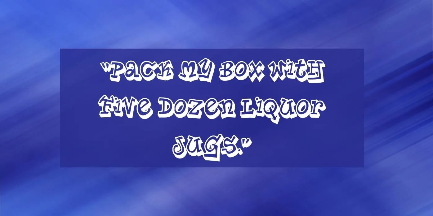 Planet Benson Font Preview